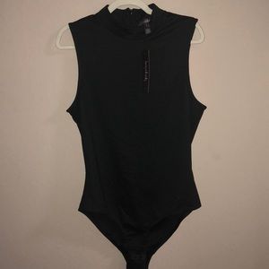 Black onesie turtleneck